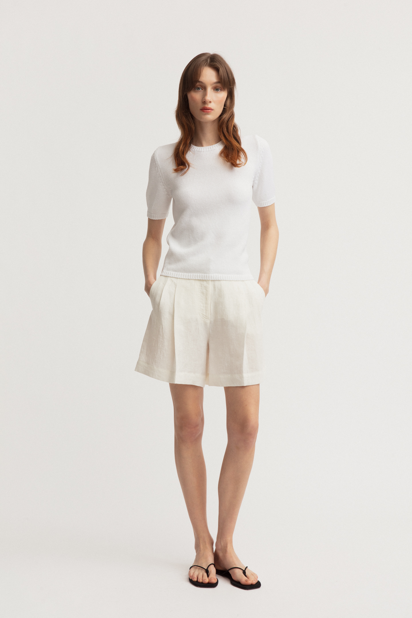 Leinen Shorts